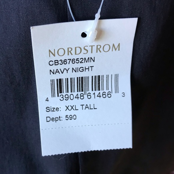 Calibrate Navy Button Down Shirt - Picture 8 of 8